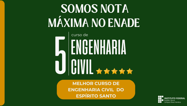 Engenharia Civil - Nota 5 no Enade